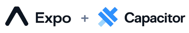 Expo and Capacitor logos side by side